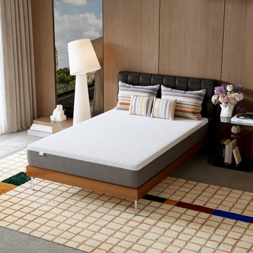 Novilla Materasso Matrimoniale 140x200cm Altezza 20cm - Gel Memory Foam & Fibra di Bambù, Traspirante con Sostegno 7 Zone, Coprimaterasso Lavabile 60℃, Certificato OEKO-TEX & CertiPUR-US