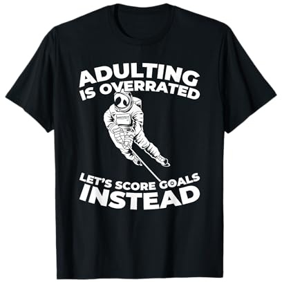 Patinador Jugador - Stick Equipo Hockey sobre Hielo Camiseta
