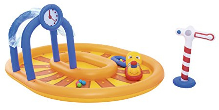 Piscina Hinchable Infantil Bestway Little Caboose 285x224x119 cm.