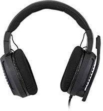 Millenium Gaming Headset mit Klinkenanschluss (3,5mm), Headset mit Mikrofon für PS4, PS5, Xbox One und als PC Gaming Headset, Kopfhörer mit Mikrofon für Gamer, Gaming Kopfhörer in schwarz
