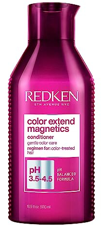 Redken, Spülung für coloriertes Haar, Pflegespülung für langanhaltende Farbe, Brillanz und Glanz, Color Extend Magnetics Conditioner, 1 x 500 ml