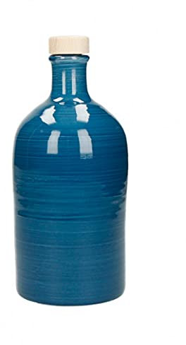 Brandani 52257 Oliera Artigianale 500ml Maiolica cm d 8,5x20h Capacita 500 ml Materiale maiolica 100% Made in Italy Colore Blu