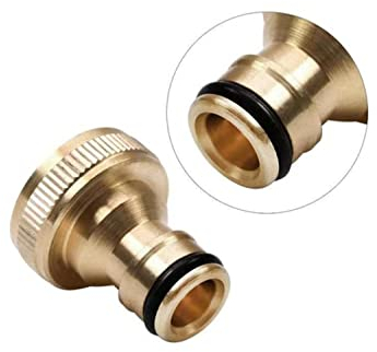 KANANA GA438G - Tubo da giardino, attacco rapido da 1/2, in ottone, filettatura interna