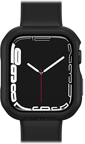 OtterBox All Day Bumper für Apple Watch Series 9/8/7-45mm, stoßfeste, sturzsichere, schlanke Schutzhülle für Apple Watch, schützt den Display und die Kanten, Schwarz/Grau