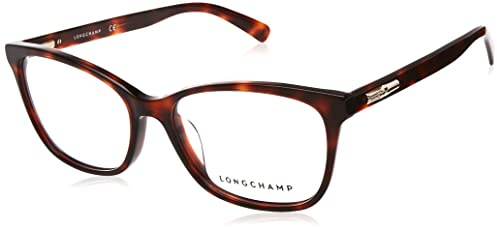 LONGCHAMP Damen LO2680 Sonnenbrille, RED HAVANA, 54
