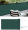 COOL AREA Balkon Sichtschutz HDPE UV-Schutz Leicht Transparent,Balkonverkleidung mit Kabelbinder,90x400cm,Dark Green
