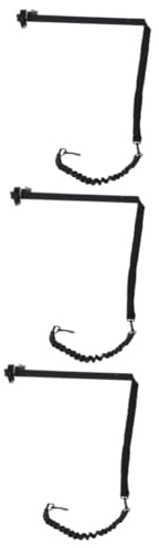 Sosoport 3 Sätze Fahrrad hundewalker Hunde Fahrradhalterung Fahrrad Hundeleine Heimtrainer Fahrrad Abnehmbar Leinen Blinddarm Kabel Sicherheitsseil Metall