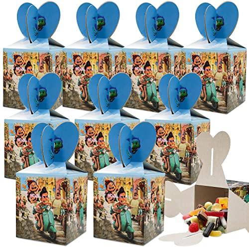 Boîtes à Bonbons 12 Pièces,Boîtes à Cadeau,Boîtes en Papier,Conteneurs de Bonbons,Boîtes de Fête Anniversaire,pour Fêtes Anniversaire,Noël,Halloween,Collations