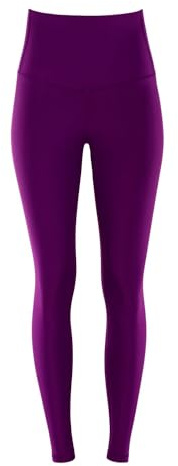WINSHAPE Damen Functional Comfort Tights Hwl117c “high Waist” Leggings, Dark-Plum, M EU
