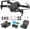 Drohne mit Kamera HD 1080P,Faltbare Drohne Lange Flugzeit,RC Quadcopter mit Tasche,3D Flip,One Key Start/Landen,Headless Mode,Flugbahnflug,Mini Drone Geschenk für Anfänger Kinder,mit 2 Batterien