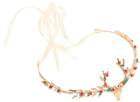 LIFKOME Accessoires De Cheveux Noël De Couronne Pour Femme Décoration Strass Couronne Noël Strass