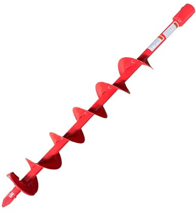 THUNDERBAY 4 Inch Diameter 36 Inch Long Earth Auger Bit for Decks, Mailboxes, Fences, Tree Planting