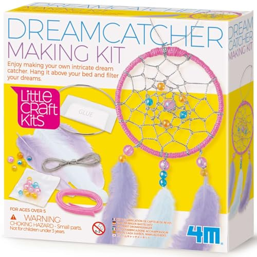 4M Little Craft, Dream Catcher Making Kit, Craft & Activity, Kids 8+