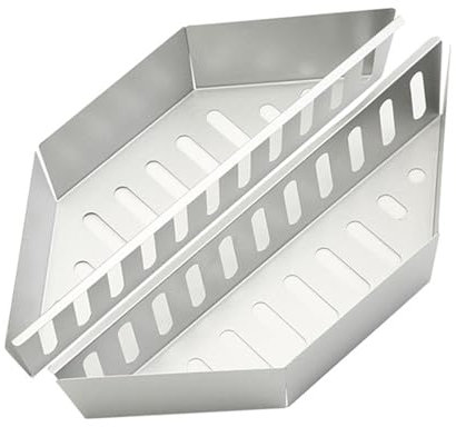 F Fityle Paniers à Charbon de Bois 2 pièces, équipement de Camping, paniers à Gril épais, Supports de Carburant à briquettes pour Voyage en Plein air