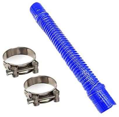 Intercooler Connecting Pipe, Blue Steel Wire Silicone Hose, Radiator Hose, car Turbine Connecting Pipe, high Temperature resista(300MM_ID30MM)