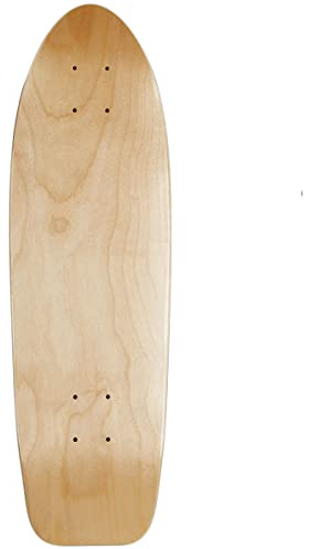 [CCS] Logo Cruiser Skateboard Natural Wood Deck 27.00 x 8.00