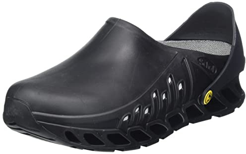Scholl Evoflex, Scarpe da Lavoro Unisex - Adulto, Nero, 36 EU