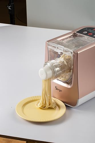 Sirge PASTARIT34 Macchina elettrica per fare la pasta fresca in casa con tutti i tipi di farina e tipi di liquidi 300 Watt - 34 tipi di pasta + Ravioli