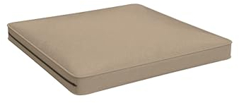 POKAR Loungekissen Sitzkissen Sitzauflagen Stuhl Stuhlkissen für Stuhl Rattanmöbel Gartenmöbel Kissen Outdoor Sitzpolster Lounge Polster 50x50x5 cm, Beige