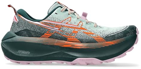 ASICS Womens Trabuco Max 4 Performance Trainers Green