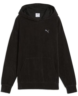 PUMA Sweat à Capuche Unisexe Ess Elevated Comfort en Velours côtelé (1 pièce)