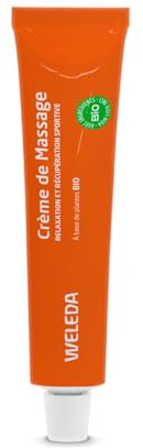 WELEDA - Crème de Massage Sport - Renforce l'effet décontractant du massage - Favorise la détente et le bien-être après l'effort - NATRUE - 70 g