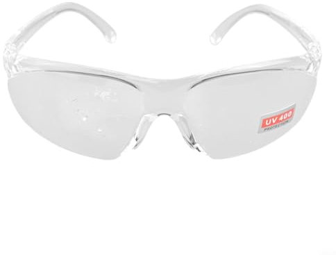 Entgoinggo Lunettes de sécurité avec verres enveloppants teintés pour homme et femme - Large vision - Anti-poussière - Protection des yeux - Pour l'extérieur, le cyclisme, l'équitation (3)