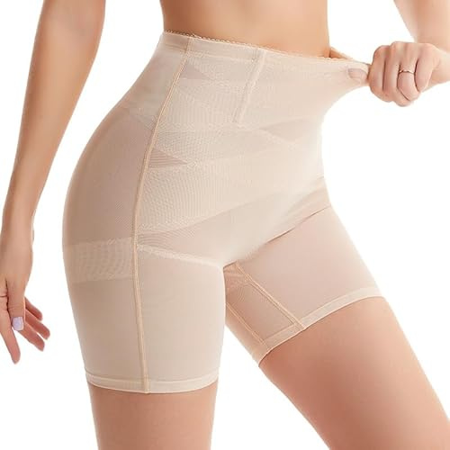 Aullwyr Guaina Contenitiva Donna - Pantaloncini Modellanti a Vita Alta Mutande Snellente Shapewear