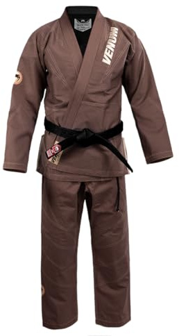 Venum Elite 5.0-450 - Brazilian Jiu Jitsu Gi - Chocolate Brown - A1