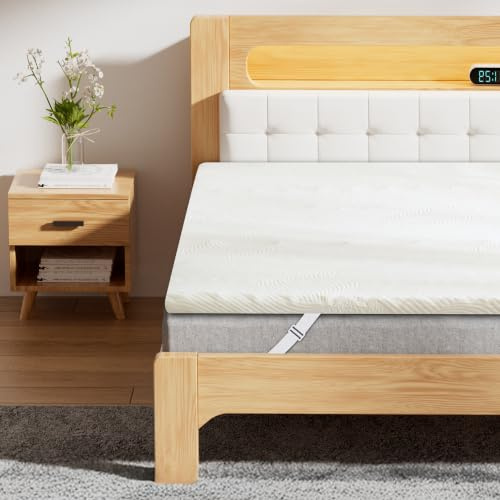 Matratzen Topper 180x200cm H3/H4, 8CM Höhe Matratzentopper für Schlafsofa Bett, Boxspringbett, Wohnwagen, Schlafsofa, Rutschfester Unterlagen Mattress Topper für Matratzen, Öko-TEX Zertifiziert