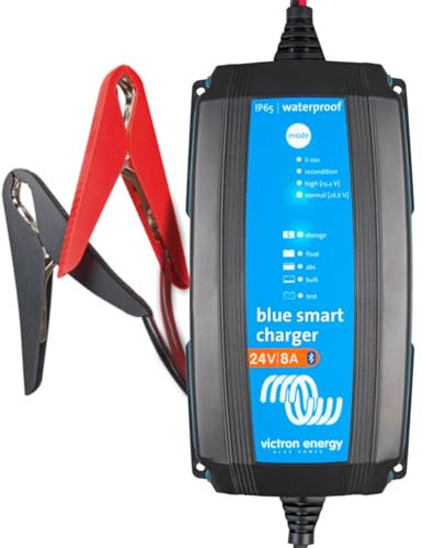 Victron Energy Blue Smart IP65 24-Volt 8 amp Battery Charger (Bluetooth)