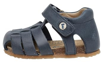Falcotto Sandali semi chiusi in pelle, Blu- 21
