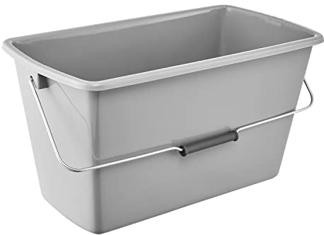 keeeper Putzeimer Bent, 13 l, Rechteckig, Polypropylen, 42 x 22 x 22,5 cm, Nordic Grey