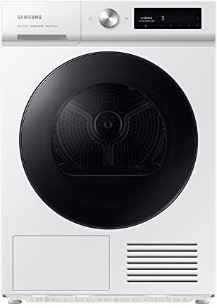 Samsung DV90BB7445GW/S2 Bespoke Wärmepumpentrockner, 9 kg, AI Dry - intelligentes Automatikprogramm, QuickDrive, AI Control, Super Speed, Hygiene+, Weiß