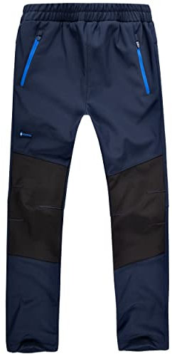 Höhenhorn Tiegun Kinder Softshellhose Dunkelblau/Blau Gr. 152