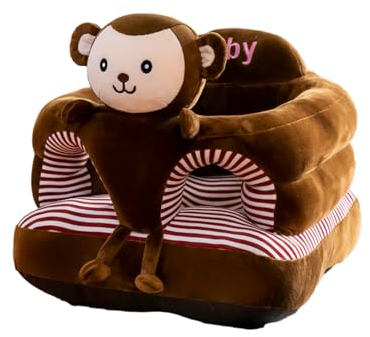 Furtryvl Baby Plüsch Stuhl-Sofa Infant Learning Sitz - Cartoon Design, Kinderzimmer Sitzhilfe für Kleine