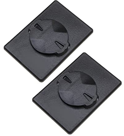 VGOL 2 Pezzi Da Adattatore Adesivo Per Telefono Adesivo Autoadesivo Per Bicicletta Tappetino Adesivo Per Computer Da Bici Compatibile Con Garmin Edge Computer Da Bici