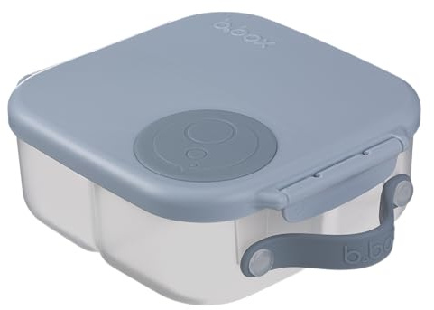 b.box Mini Lunch Box Niños | Fiambrera Infantil Bento con 3 Compartimentos (2 Herméticos) | Fiambrera Niños Ideal para Almuerzos y Picoteo | Cabe 1 Fruta Entera | Sin BPA