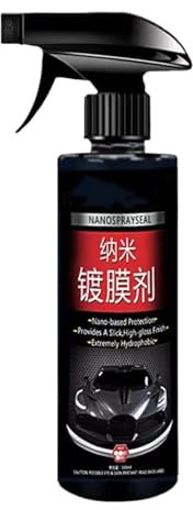 Revêtement Nano Peinture Pour Voiture - Agent De Renouvellement Multifonction 500ml | Cire Liquide Brillante Nettoyant Polish Protecteur pour Intérieur et Extérieur Véhicule Moto Camping-Car