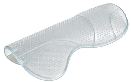 Zxpjkyu Almohadilla Universal de Gel de Silicona para Silla de Montar, Amortiguadora, Cómoda Y Antideslizante, para Clases de Equitación, Concursos Hípicos Y, Blanco Transparente