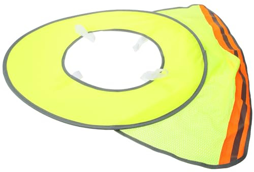 Operitacx Visera Solar para Casco Protector de ala Completa Parasol para Casco y Accesorios para Sombreros de Construcción Adecuado para Celebracion Verano y Trabajo al Aire Libre
