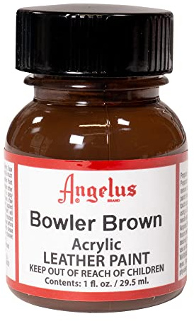 Angelus Acrylic Leather Paint (Bowler Brown) (1oz)