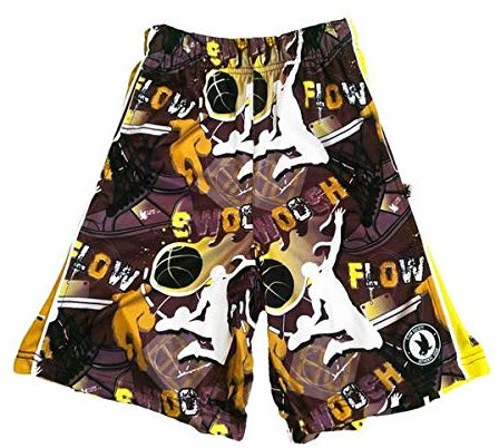 Flow Society Jungen Flow Swoosh Attack Short Kastanienbraun