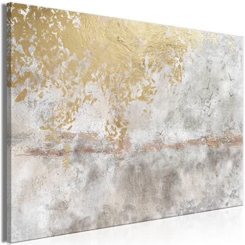 murando - Tableau Acoustique Abstrait 120x80 cm 1 Partie - Décoration Murale Anti-Bruit Isolation Phonique Bureau Chambre Panneau Insonorisant Impression sur Toile - Nature abstraite a-A-0897-b-a