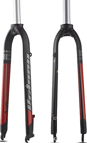 Fourche Avant De Vélo 26/27.5/29 1-1/8, Pneumatique 2.35, Frein À Disque Rigide VTT Vélo Fourche en Alliage D'aluminium Accessoires De Vélo B,27.5in