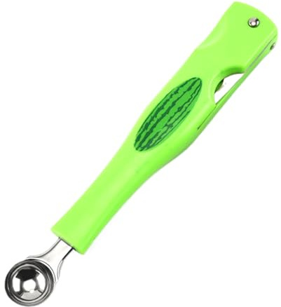 Eastuy Cuchara Para Bolas De Sandía | Cortador de Sandía y Frutas Multiusos | Herramienta De Cocina Portátil Para Postres Ensaladas Helados Casera Restaurante Panadería Fiesta