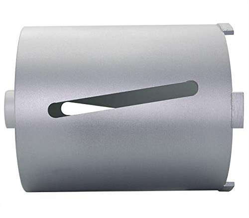 Mexco DCX90 Slotted Dry Core Drill, High-Performance Diamond Core for Drilling Masonry Materials - 132mm