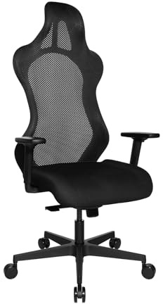 Topstar Bürostuhl Gamingstuhl Sitness RS Sport inkl. Armlehnen schwarz/schwarz