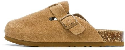 XTI - Zueco Mujer Camel - Calzado Cómodo y Versátil - Moda Casual - Modelo 14287102 (Talla 37)