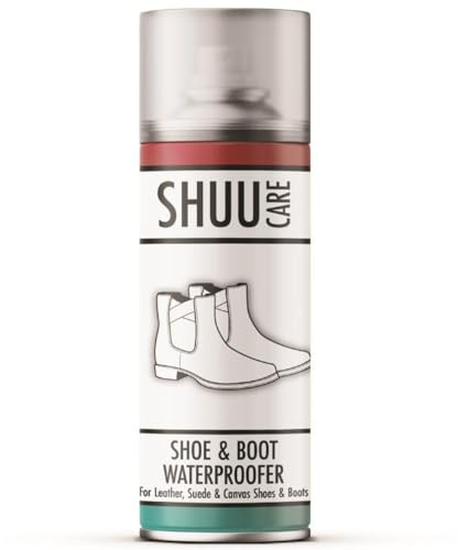 Shoe & Boot Care Spray – 300ml Waterproofing Protector for Leather, Suede & Canvas | Shoe Care Spray for Outdoor Footwear – Cleans, Protects & Restores Shoes (Shoe Waterproofer, 300ml) 3191